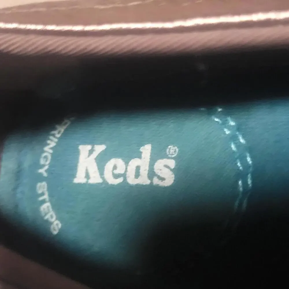 Keds Penny Loafer/Sneaker Hybrid Metallic Gray Comfort Insole - Size 8.5 - Picture 6 of 9